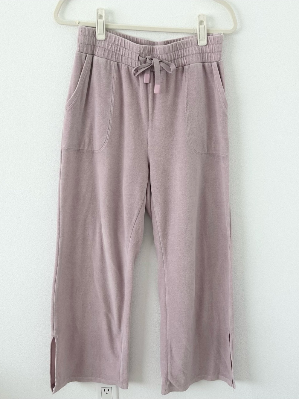 JoyLab Dusty Pink Wide Leg Sweatpants
